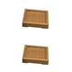 thumbnail image 1 of Cuadrada de Porción Accesorios Fácil de Limpiar Artesanal Decoración de de Artesanía BLESIY Bamboo Teacup Mat Coaster, 1 of 8
