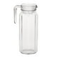 thumbnail image 1 of Jarra de agua Tapa de jarra Jarra de agua Jarra de jugo Jarra de agua Leche/Café Vino Maceta octogonal 1100ml, 1 of 7