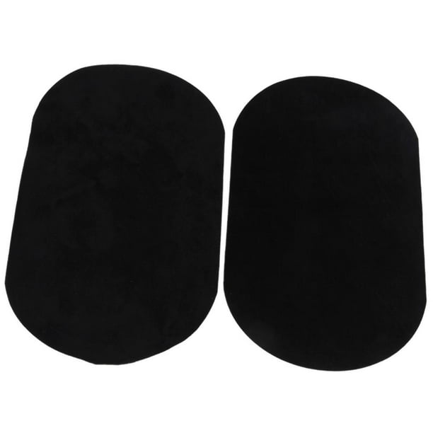 Par de Protectores de Rodillas Deportivos para Motocicleta de 18x11cm Negro perfecl Hierro sobre
