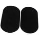 thumbnail image 1 of Par de Protectores de Rodillas Deportivos para Motocicleta de 18x11cm Negro perfecl Hierro sobre, 1 of 8