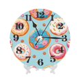 thumbnail image 7 of Kdxio Clock number Print Wall Clock,10 Inch Battery Operated Wall Clocks,Silent Non Ticking Small Analog Clock for Living Room,Office,Home,Bedroom,Kitchen,Bathroom, 7 of 7
