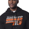 thumbnail image 3 of Men's Starter Black Baltimore Orioles Logo Push Graphic Hoodie, 3 of 3