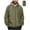 Army Green, variant on Mens Packable Waterproof Jackets Lightweight Hooded Windbreaker Outwear Jacket Golf Shell Long Sleeve Rain Coat Black, XL
