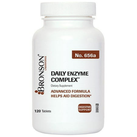Bronson Daily Enzyme Complex, 120 tableaux