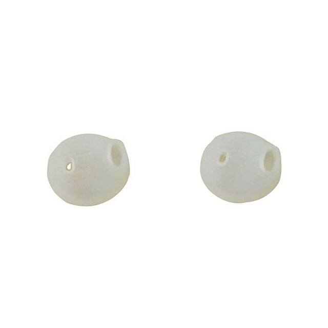 Écouteurs Eargels pour Samsung Active Galaxy S6 S7 Edge Level U Embout d'Oreille Gel - 1 Paire Blanc