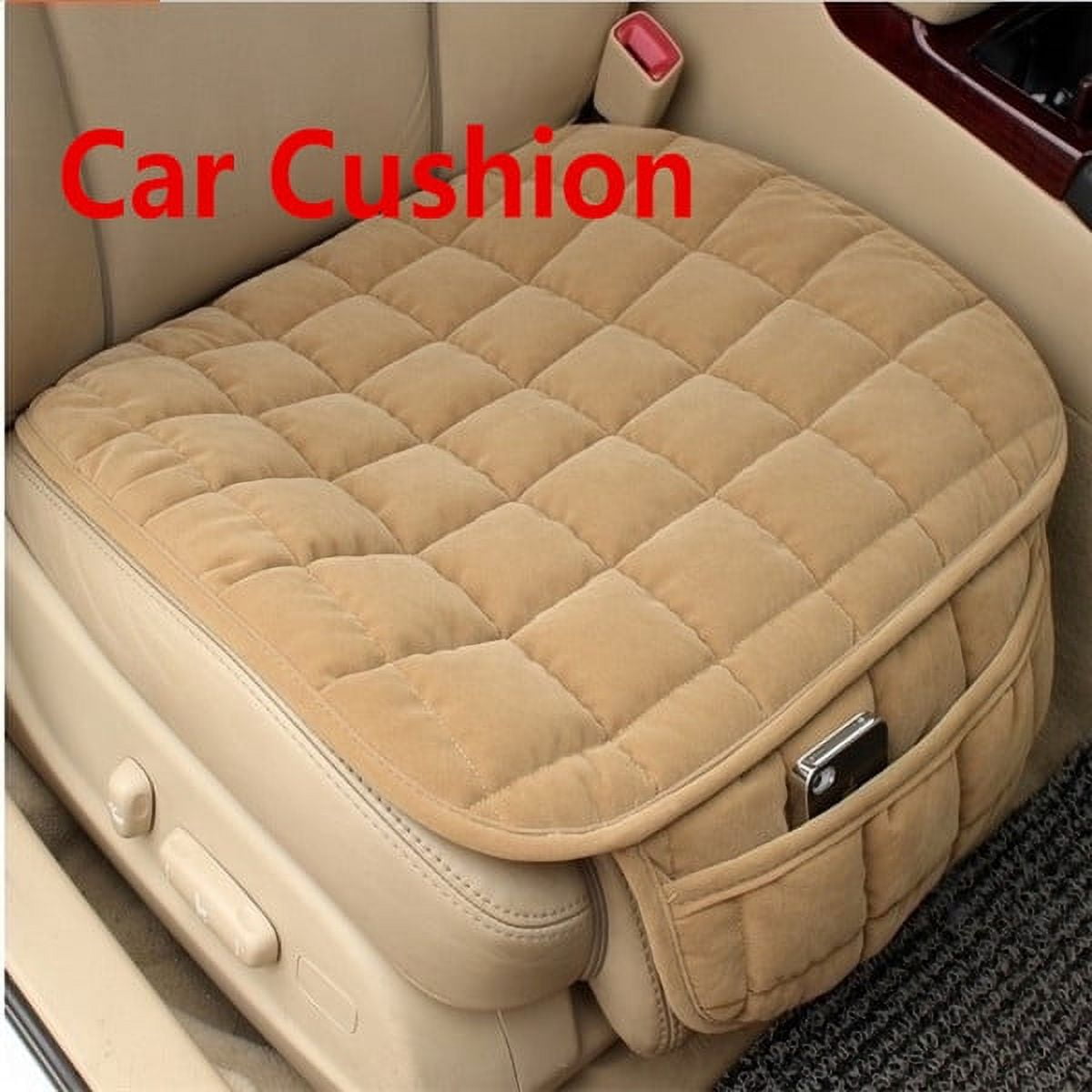  Ruberpig Car Seat Cushion Breathable Leather Auto Seat Cushion  Waterproof Protectors Interior Accessories Fit for Most Cars Luxury - Purple  : Automotive