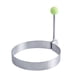 thumbnail image 1 of Juego de Anillos de Acero Inoxidable para Huevos y Panqueques | 5 Moldes Antiadherentes con Mango Plegable | Herramienta de Cocina Duradera para Tortillas, Mini Panqueques, Huevos Escalfados, Waffles, 1 of 1