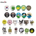 thumbnail image 2 of Golf Ball Marker Hat Clip With Magnet Ball Mark One Putt Golf Putting Alignment Aiming Cap Clips Drop Ship Eagle, 2 of 6