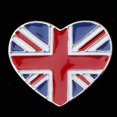 thumbnail image 4 of Pin de La Broche de Del Corazón de Los Adultos Pin de La Bufanda Del Cuello de Británica Sunnimix Broche de bandera británica, 4 of 8