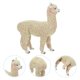 thumbnail image 4 of Figura de alpaca de simulación, figura de alpaca, juguete de plástico para niños y niñas., 4 of 6