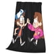 thumbnail image 3 of Manta de felpa Gravity Falls, ligera, suave y difusa, de microfibra, para sofá, cama, sofá, manta de microfibra ultra suave, 3 of 8