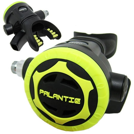 Scuba Diving Palantic AS206 Black/Yellow Second Stage Regulator