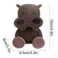 thumbnail image 3 of Amzcrzy Home & Garden, Fall Decor, Tools & Home Improvement, Wooden Decorations, Glasses Storage, Office Desktop, Wooden Glasses Display Rack Glasses Display Stand, 3 of 5