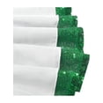thumbnail image 6 of Sunny Fashion Girls Dress Silver Green Gradient Sequin Long Sleeve Tiered Festive Christmas Winter 5 Years, 6 of 6