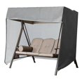 thumbnail image 1 of Funda para asiento de columpio para exteriores, funda para asiento de columpio de jardín, impermeable, Oxford, anti-UV, funda para asiento de columpio para exteriores (220 × 125 × 170 cm), 1 of 4