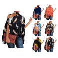 thumbnail image 5 of Chemise à Imprimé Mode, Col Roulé Femme une Épaule Blouse Oversize Femmes Col Roulé une Épaule Top Efficacité Optimale, 5 of 5