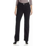 LEE RIDERS Womens Jeans Straight Leg Mid-Rise Stretch 8