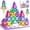 Mini Travel Toy, variant on Magnetic Tiles Toy Blocks Classroom Outdoor STEM Building Set for Ages 3+