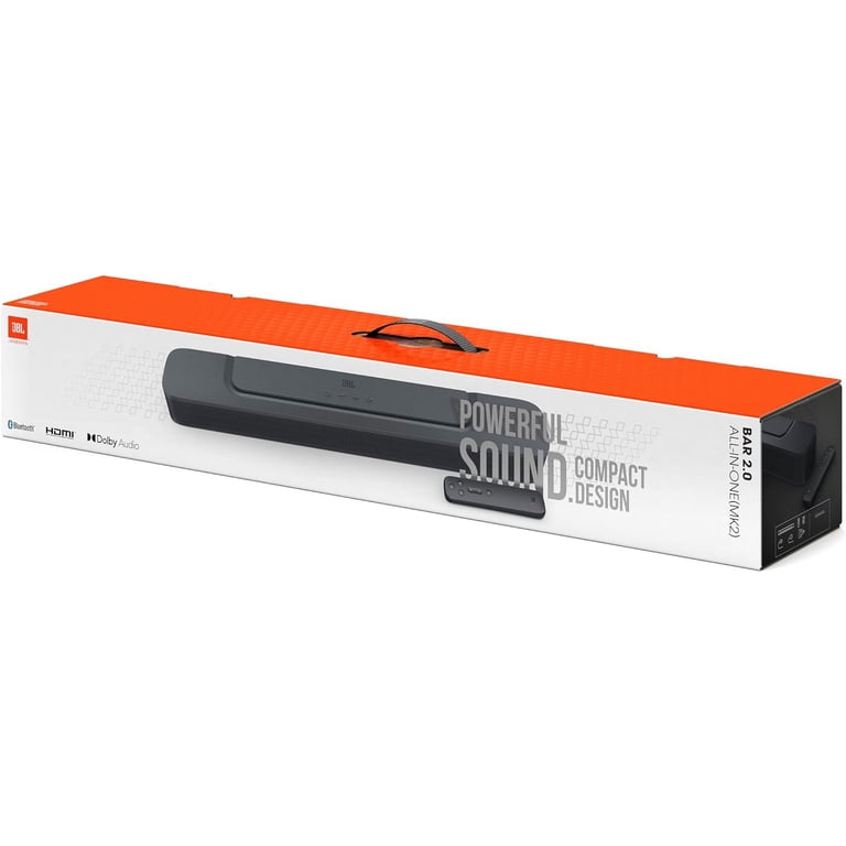 JBL BAR-2-0-ALL-IN-ONE-MK2 Compact 2ch Soundbar with Dolby Digital 