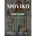 thumbnail image 7 of MOYIKO Short Sleeve Summer Tops for Women Casual Button Down Shirts Striped Business Work Blouses, 7 of 7