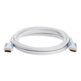 thumbnail image 2 of Cmple - White HDMI Cable 6ft - 4K HDMI 2.0 Cable Ultra High Speed HDTV Cord with 3D HDR & Ethernet channel HDMI to HDMI Male, 2 of 2