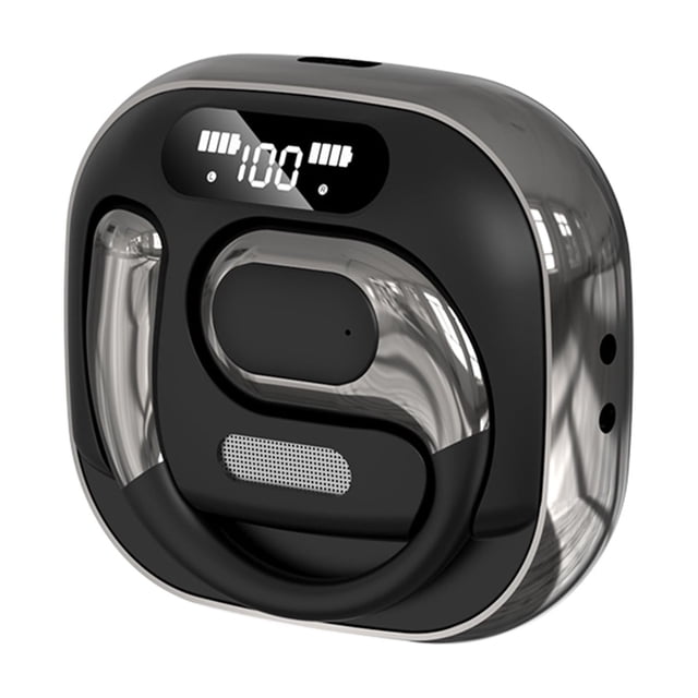 Methold Auriculares inalámbricos con cancelación de ruido y auriculares Bluetooth con carga magnética sobre la oreja Teléfono y Comunicación negro