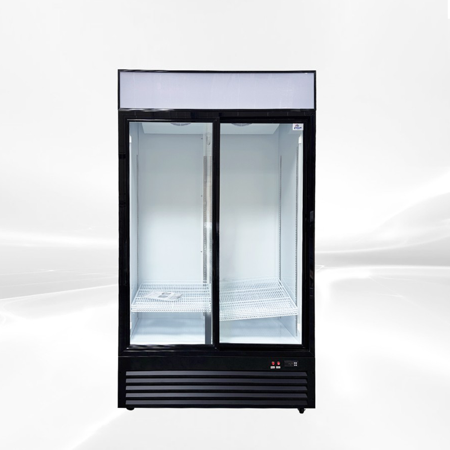 Cooler Depot 44 inchs, 35 cu. ft,  Commercial Glass Display Refrigerator, NSF Certified.