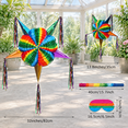 32 Inch Foldable Star Pinata Set for Birthday Party and Celebrations ...