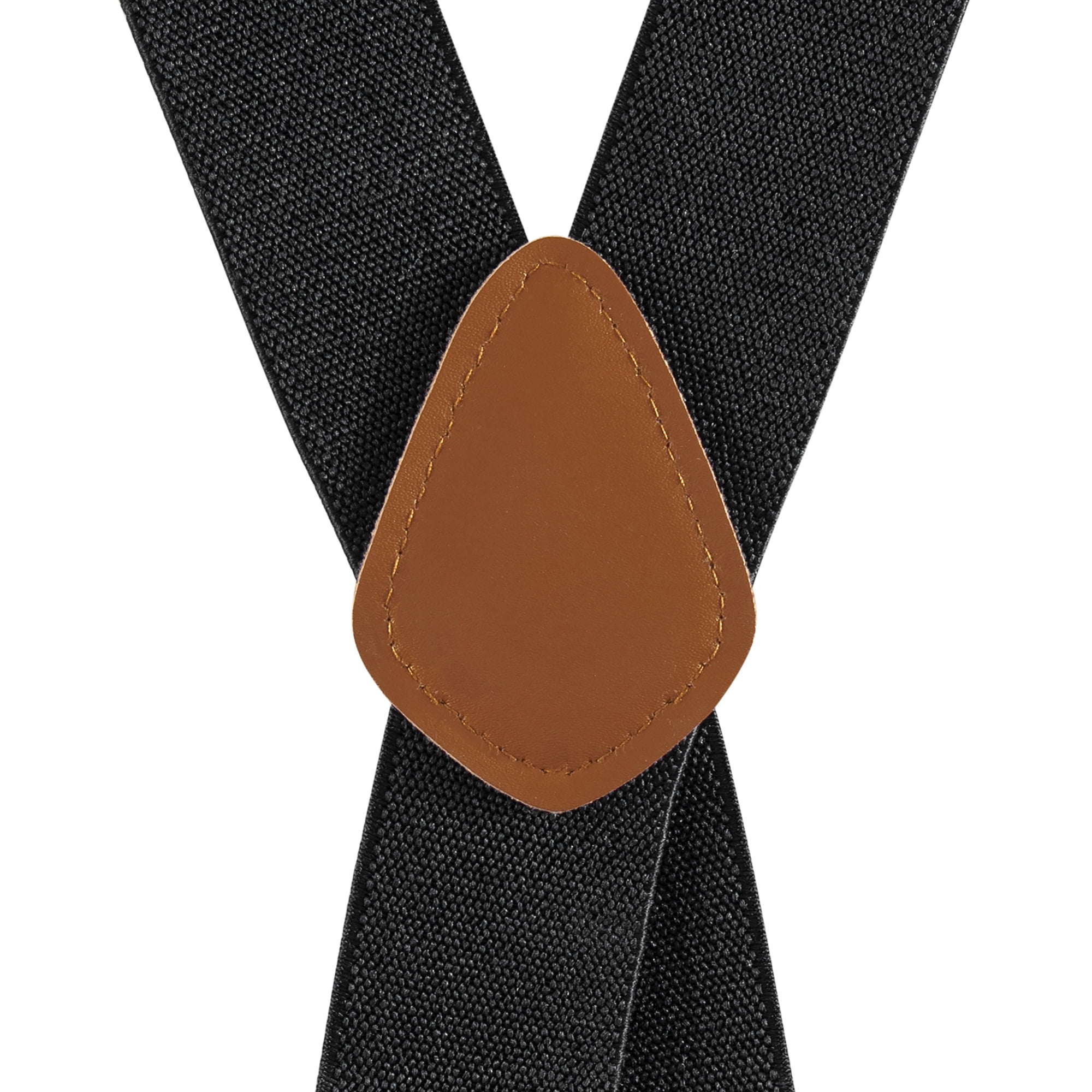 Buyless Fashion Men Trucker Suspenders 48/" Elastic Adjustable 1 1//4/" X Back