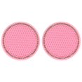thumbnail image 3 of 2Pcs Car Diamond Cup Mat Bottle Seat Cushion Non-Slip Silicone Cushion, 3 of 9