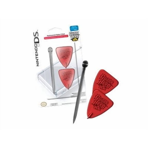Power A On Tour Stylus Pack Guitar Hero Stylus for Nintendo DS