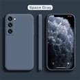 thumbnail image 3 of Funda de silicona líquida suave para Samsung Galaxy, carcasa trasera Original a prueba de golpes, S24 Ultra, S22, S23 FE, S21, S20, S10, S9 Plus, S10E, 3 of 5