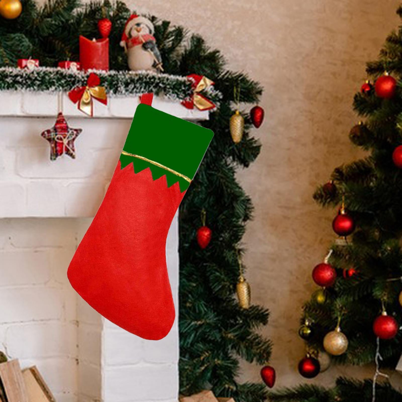 Calcetines Navidad Chimenea Personalizados 4 18'' Punto Botas De Navidad  Para Colgar | Meses Sin Medias De Navidad, image size:1600x1600