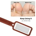 thumbnail image 4 of Foot File for Callus Trimming & Dead Skin Removal Stainless Steel Surface Pedicure Feet Rasp with Adjustable Length Cracked Skin Corns Callus Remover, 4 of 6