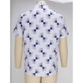 thumbnail image 4 of Blusa y camisa de manga larga con cuello vuelto para hombre, camisa de lentejuelas de moda para hombre, camisa de manga larga con cuello vuelto brillante, abrigo de poliéster para hombre, 4 of 8