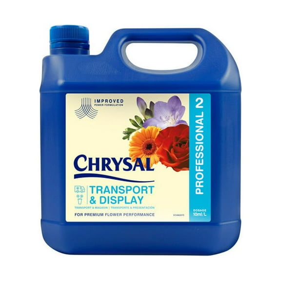 Chrysal #2 Flower Processing Solution - Clear - 1 x 1 gal - Floral Supplies by Bloomingmore