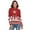 Knitted Christmas Deer Snow-3, variant on Knitted Christmas Deer Snow Women's Turtleneck Sweater Long Sleeve Ribbed Fitted Turtle Neck Casual Fall Winter Collection Top M