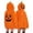 Saffron, variant on Fuzzy Coral Fleece Pumpkin Coat, Plush Fuzzy Pumpkin Hooded Zip Coat,Oversized Halloween Jacket With Dual Sided Jack O Lantern Print, Sharp Triangle Evil Grin Warm Cosplay Outerwear, Yellow S
