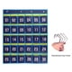 thumbnail image 4 of Gráfico De Bolsillo Numerado Organizador Sobre La Puerta Suministros Para La Escuela En El Hogar Decoración Para El Aula Bolsas De Almacenamiento Para Teléfonos Celulares Titular De La Calculadora Noticed HA024554-02, 4 of 5