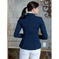 thumbnail image 2 of Intrepid International 2kGrey Ladies Show Riding Jacket Frances Navy-10, 2 of 4