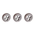 thumbnail image 3 of Guardoinrt Premium Métrique Durable HSS Die Outil de Filetage Efficace et Durable Argent M2.2 3Set, 3 of 6