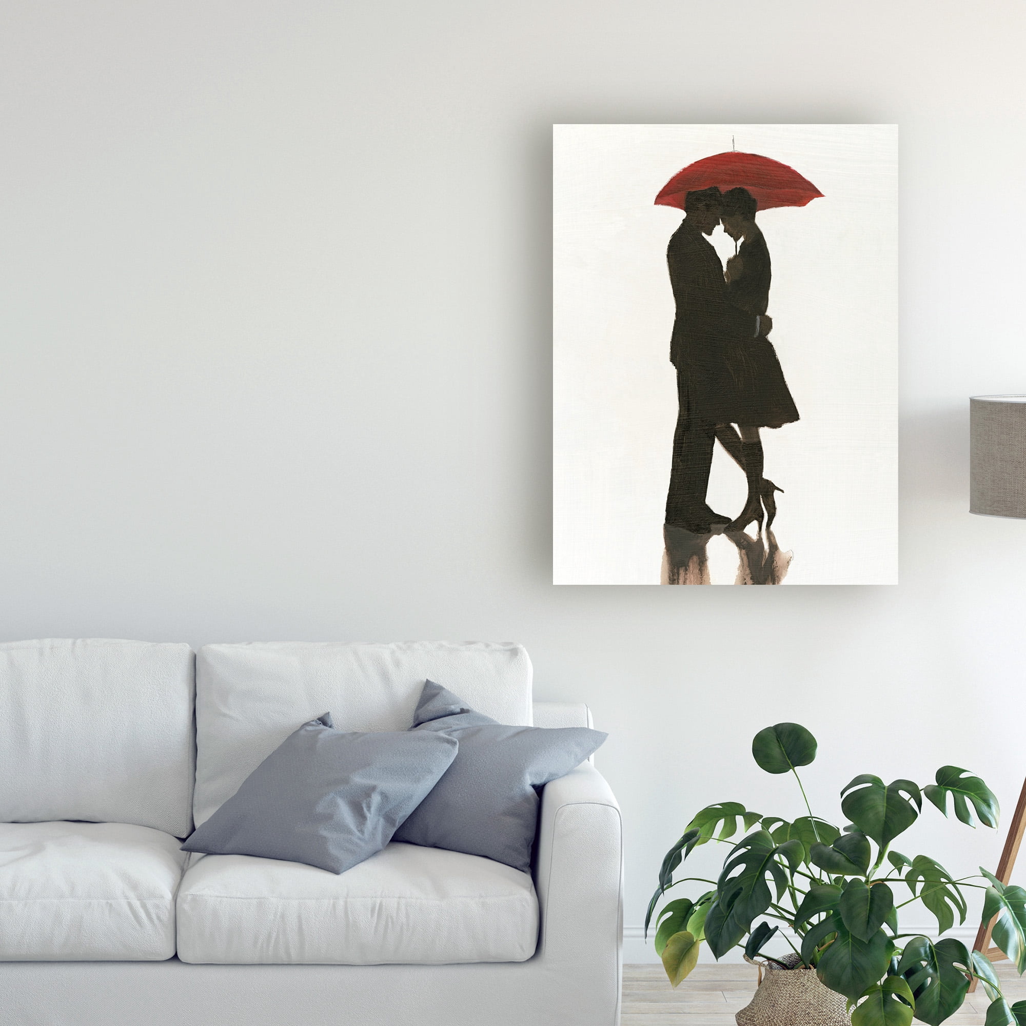 Trademark Fine Art 'The Embrace I' Canvas Art by Marco Fabiano
