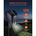 thumbnail image 3 of VEVOR Electric Trailer Jack 3500 lbs Power Tongue Jack for RV Trailer & Camper Black, 3 of 9
