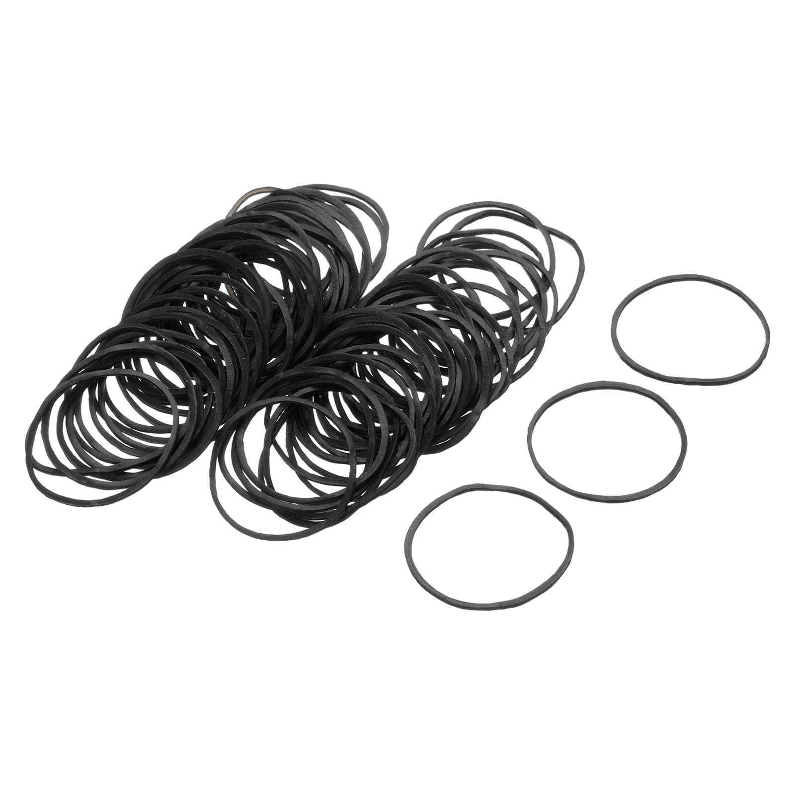 Thin Rubber Bands Size #8 - 7/8 X 1/16 Inch All Purpose Elastic Bands (1/4 Lb Pack ~1300 Bands)