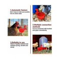 thumbnail image 3 of 6 bebederos automáticos para pollos, cuencos, cuencos de plástico, dispensadores de agua para aves de corral, vasos automáticos de agua potable para pollitos, codornices, patos y pájaros, 3 of 5