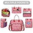 thumbnail image 2 of Pioneer Flower Floral Print Pattern Womens Lunch Box for Work,Insulated Large Lunch Bag for Tween and Teen,Loncheras Para Mujer,Leakproof Adult Lunch Bag for Work,Beach,Travel,Picnic,Camping, 2 of 7