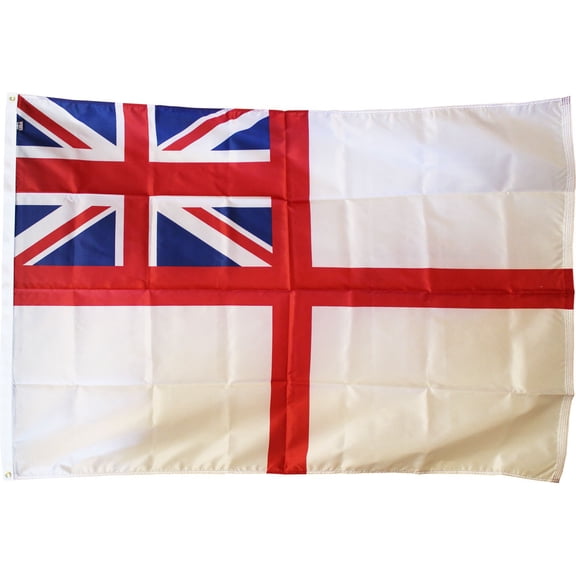 United Kingdom - 4' x 6' Nylon Flag (Naval Ensign White)
