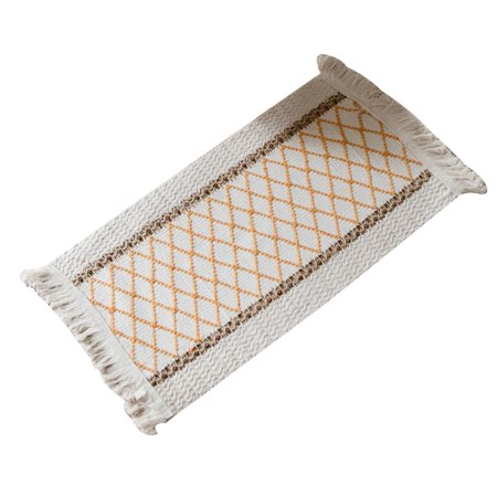 

IOAOAI Table Placemat 4Pcs Anti-Scalding Eco-friendly Durable Vintage Dining Table Place Mat