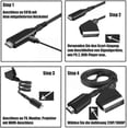thumbnail image 2 of Scart to HDMI Converter, All-in-One Scart to HDMI Adapter, 1080P HD Audio Video Converter for HDTV STB VHS Xbox PS3 Sky DVD Blu-Ray,Scart HDMI Convert, 2 of 5