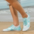 thumbnail image 7 of Women's Breathable Mesh Versatile Soft Sole Comfortable Sneakers Mint Green 36, 7 of 7